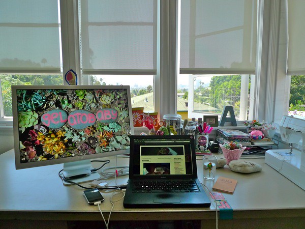 Alissa's desk | Best view I've ever had. The desk is a big i… | Flickr