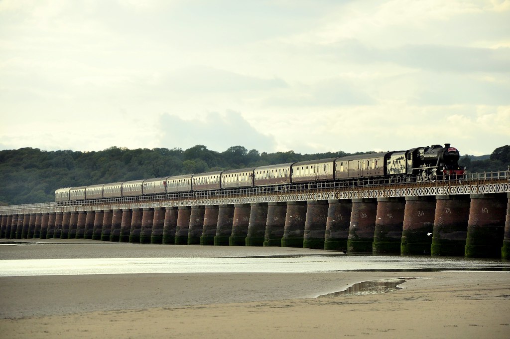 _CSC4064 | steam train on arnside viaduct | paul foster | Flickr