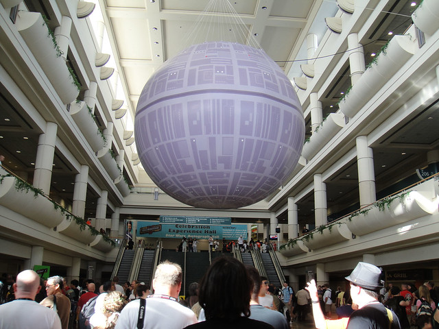 Star Wars Celebration V - Death Star lobby