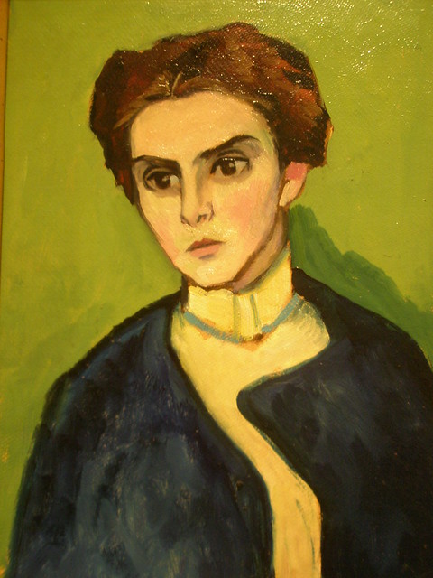 Gabriele Münter ' Portrait of Mrs. von Hartmann', Milwaukee Museum of Art, Milwaukee, Wisconsin