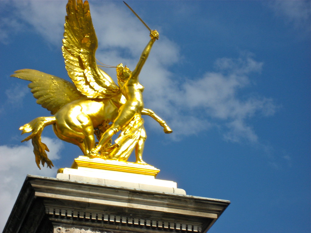 Pegasus, Pont Alexandre III | Sculputre on Pont Alexandre II… | Flickr