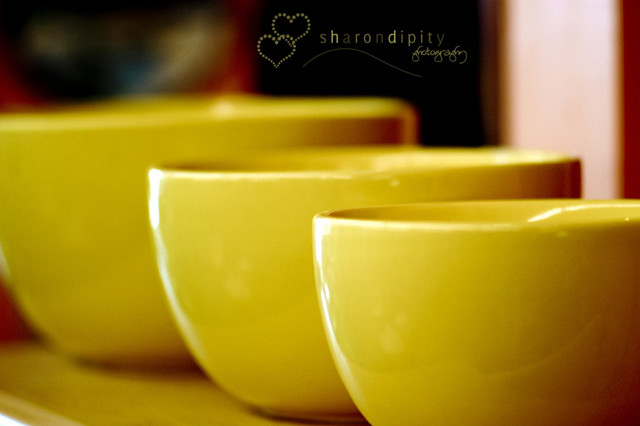 yellow bowls
