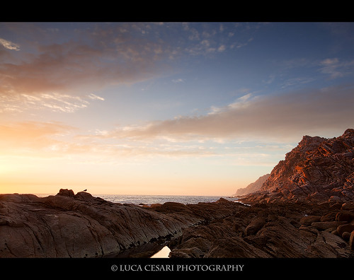 First Sunset on the 'Islas Cies' by Luca Cesari Photography