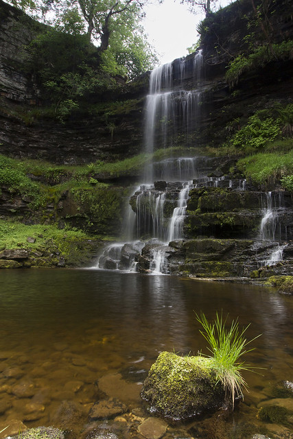 Uldale Force, River Rawthey, Yorkshire Dales National Park, Cumbria, UK