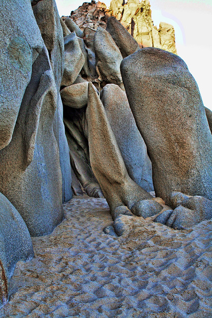 Rock Formation on the Beach ~ Cabo