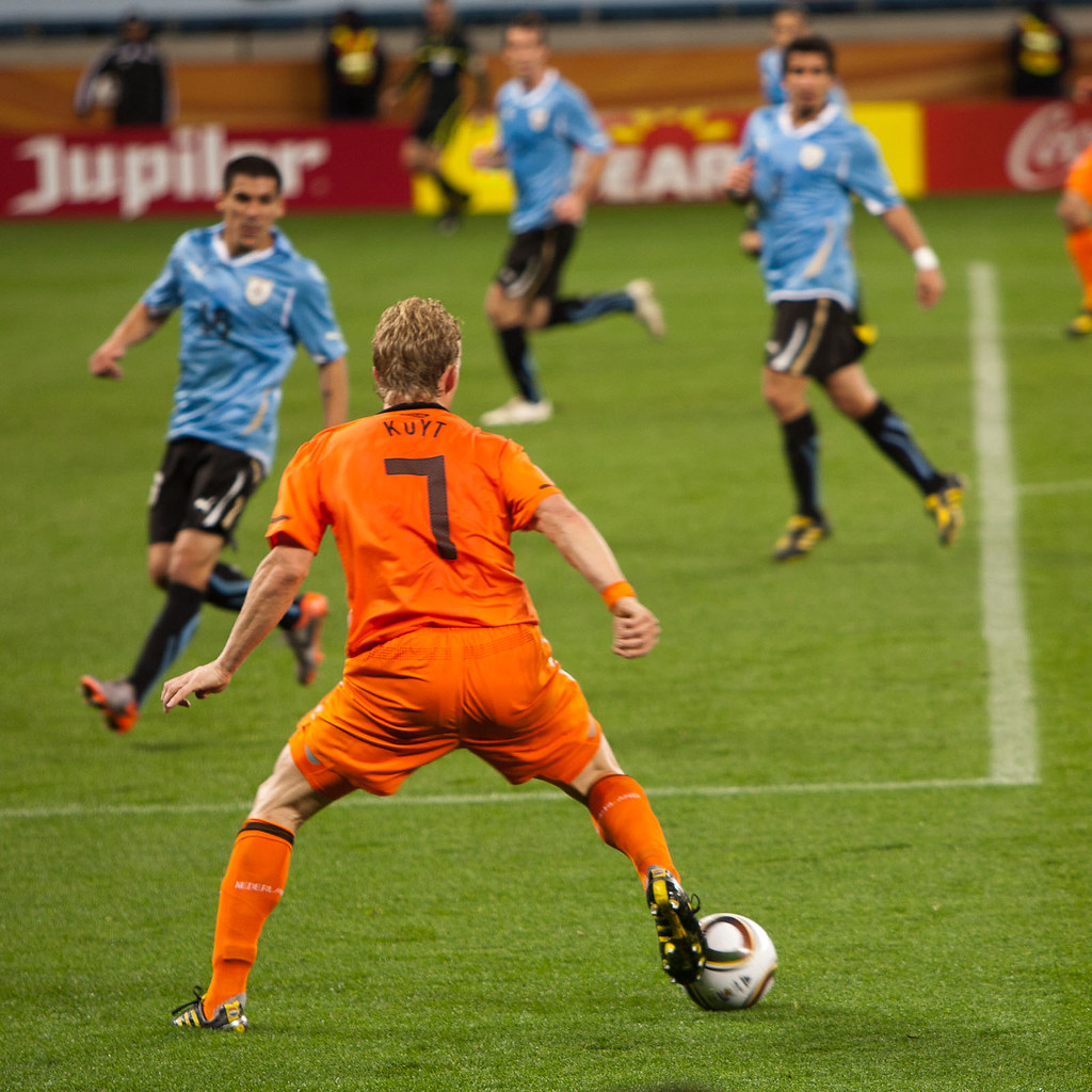 Dirk Kuyt Holland Vs Uruguay Semi Final Fifa World Cup Flickr
