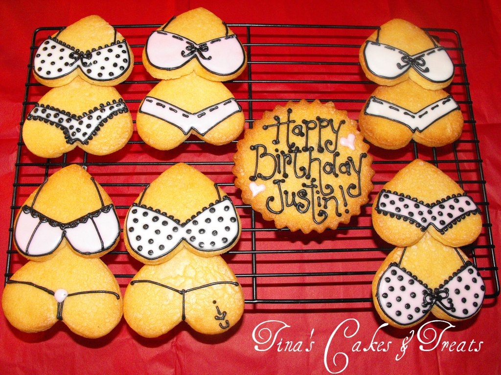 Sexy Lingerie Cookies, Join me on Facebook!! www.facebook.c…