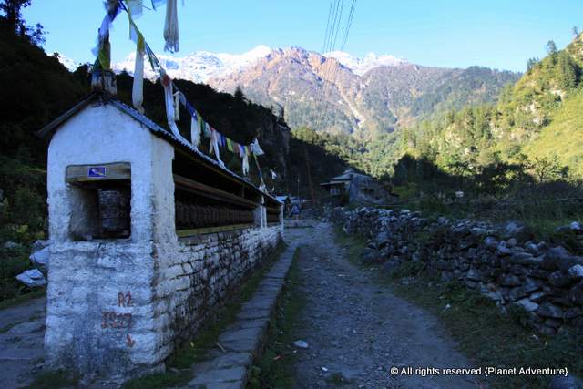 Prayer Wheels - Annapurna Circuit Trek - Nepal