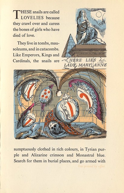 Handbook of Printing by W S Cowell, Ipswich, 1947 - example in Times New Roman, from The Water Babies, illustrated by Edward Bawden