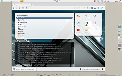 Otra pagina de inicio para chrome en LINUX UBUNTU 10.04. | by sabbor