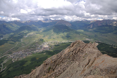 On top of Crested Butte Mountain | Mt Crested Butte from the… | Flickr