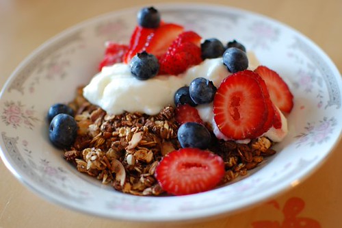 homemade granola | by i believe in love