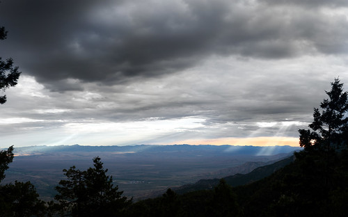 sunset arizona mountain day cloudy mount graham mountgraham