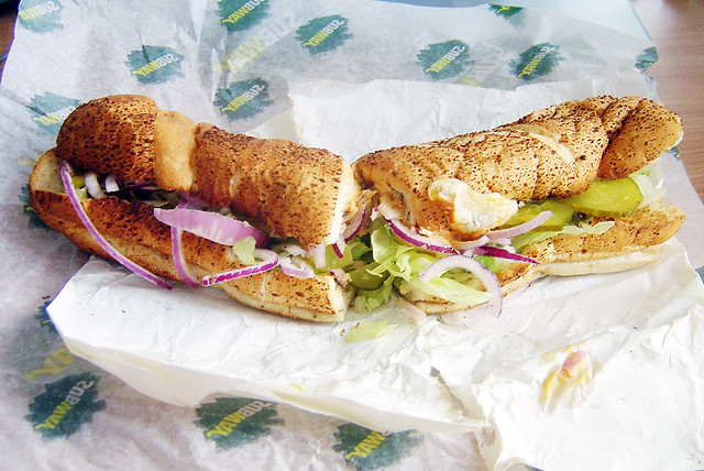 Subway Steak & Cheese Sandwich