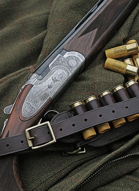 Beretta Shotgun & Musto Shooting Coat with RC Cartridges