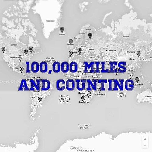 The Duke Global Baton has traveled 100,000 miles... and counting! Make sure to follow @DukeGlobalBaton and #DukeIsEverywhere over the summer to keep up with Blue Devils across the globe.