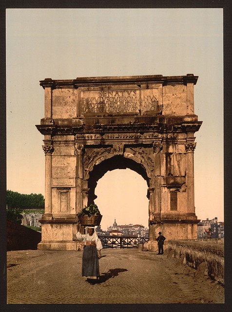 [Triumphal Arch of Titus, Rome, Italy] (LOC)