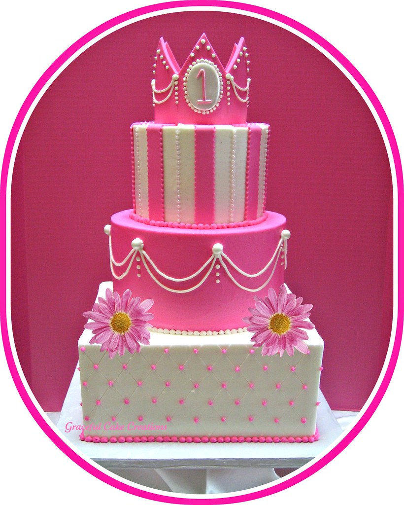 Disney Princess Birthday Fondant Cake - Bakersfun-sgquangbinhtourist.com.vn