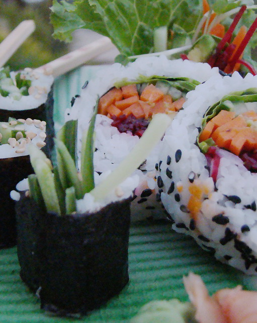Sushi Dinner at Dusk