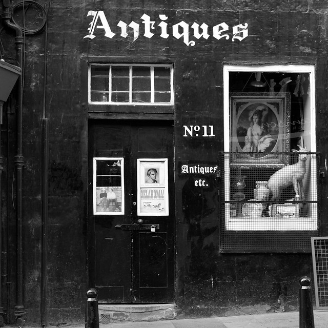 Black antique shop