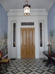 Front hall at Melrose