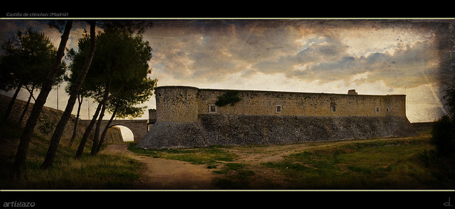 Ruins of Chinchon's Castle (Panoramic)