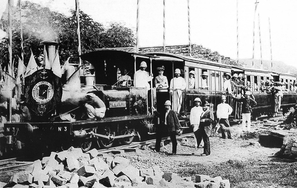L'inauguration de la ligne de Tramway Saigon Cholon en 1881