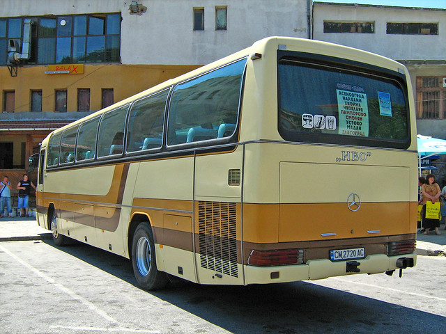Автобус Мерцедес О303 Смолян 2007 г. Mercedes O303 Bus Smoljan Bulgarie
