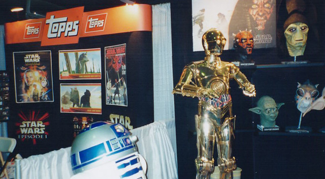 Star Wars Celebration (the 1st) - R2-D2 and C-3PO replica statues