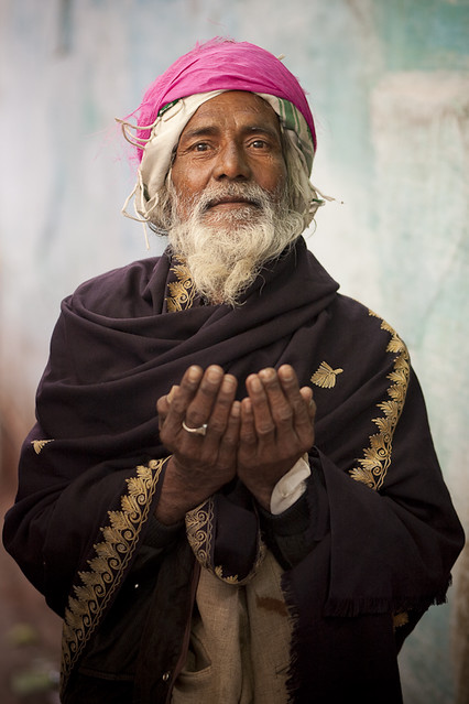 A Muslim man - Varanasi - India - Sylvain Brajeul Copyright