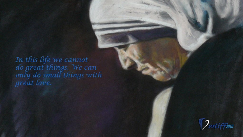 Quotes Mother Teresa Wallpaper Fred Miller Flickr