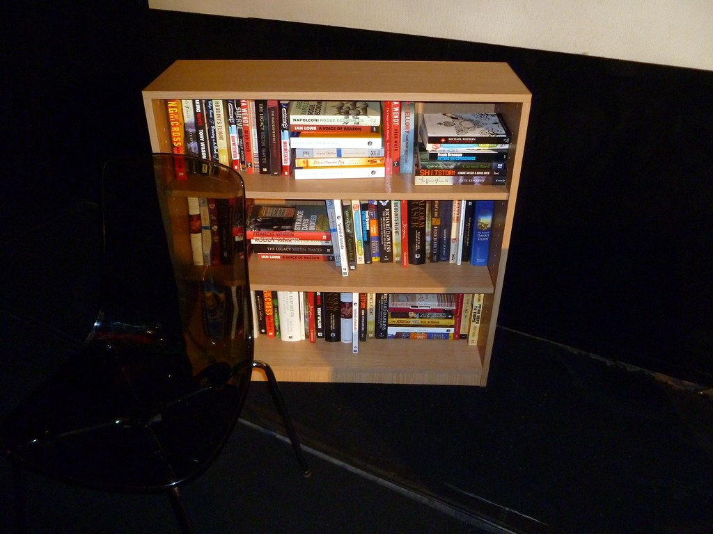Prop Bookcase With Repeating Books Remainders Melbourn Flickr