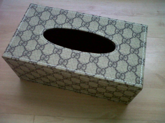 Gucci Tissue Box $25, non-authentic fits any regular sized …