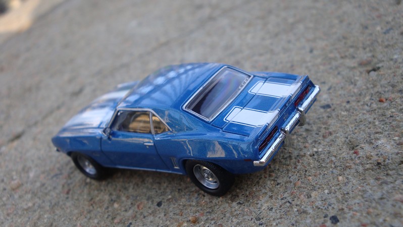 Kyosho 1/64 CHEVROLET CAMARO Z28 BLUE diecast car model 
