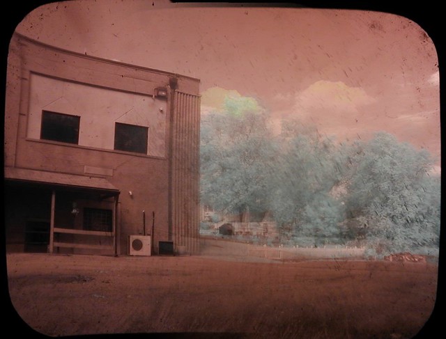 Ttv/digital infrared and panoramic stitch of three ttv  images. 25Je2010 by John Fobes