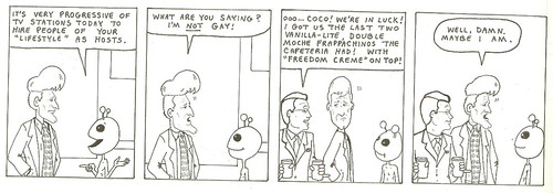 stephen colbert conan o'brien comic | by clayartist2001