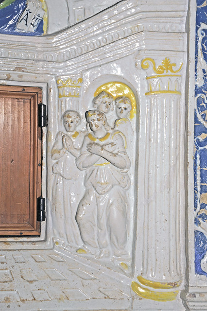 Stia, Pieve di S. Maria Assunta, Benedetto  e Santi Buglioni Ciborio, 1526 circa, 5