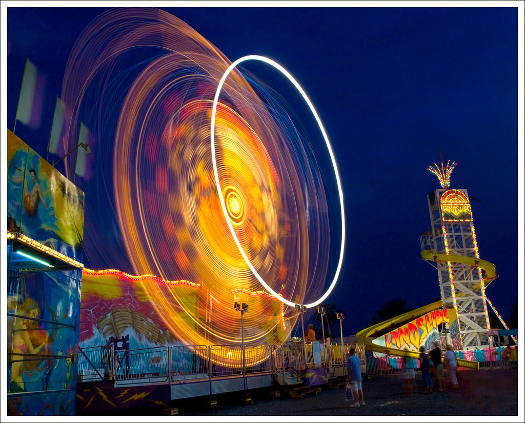 Rockingham County Fair | Here's another long exposure carniv… | Flickr