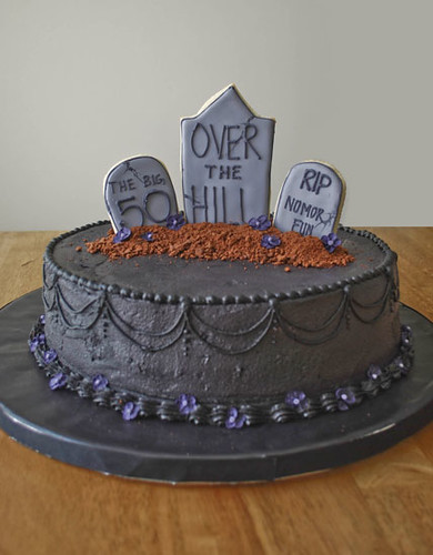 Over the hill cake | An over the hill cake for a 50th bday p… | Flickr