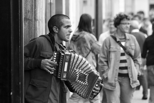 Street musician (On Explore)