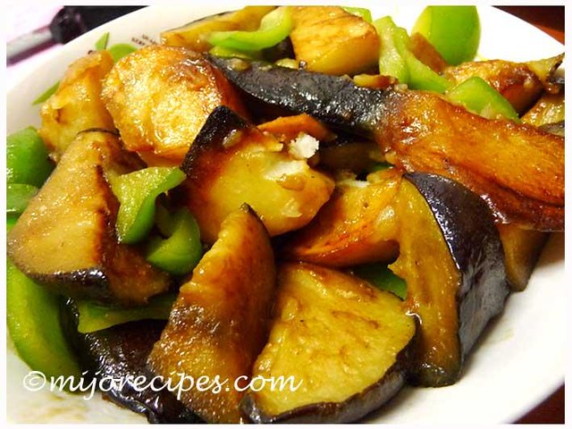 Chinese Stir Fried Eggplant With Potatoes And Green Pepper Flickr,Baked Ham And Cheese Sandwiches