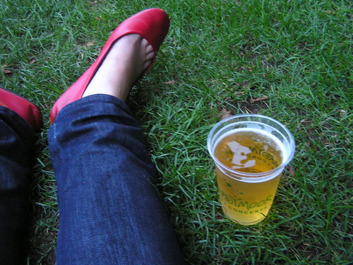 hard cider on the lawn | by ozmafan