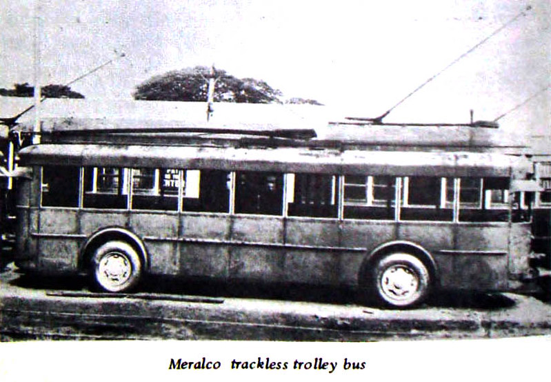 1924 Meralco Trolley Bus