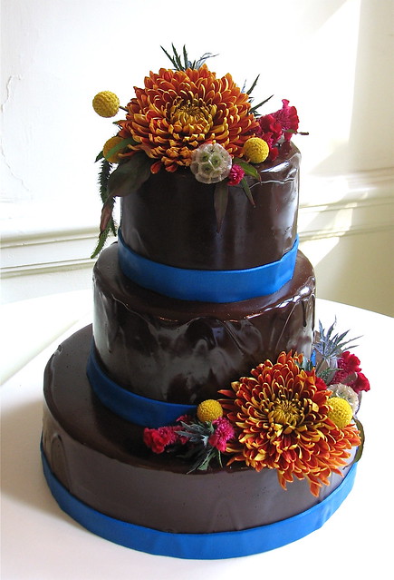 Ganache Wedding Cake