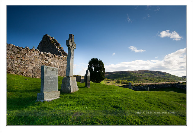 Old Cemetery close to Cill Chriosd