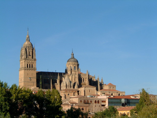 Salamanca's two cathedrals