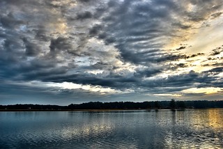Lake Serene Sunrise and Clouds