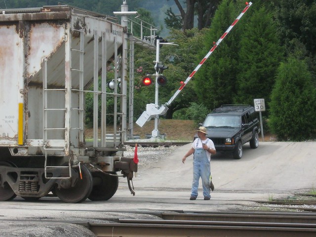 Trains at Emory Gap Yard