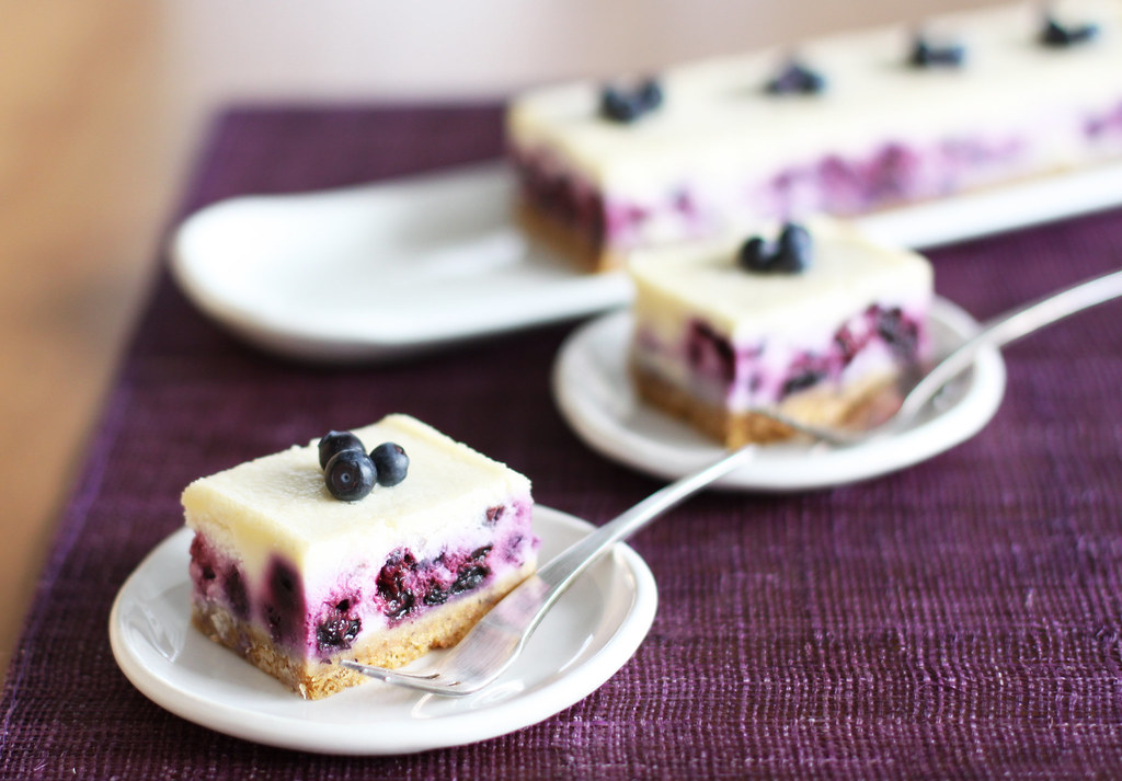 Blueberry Cheesecake.