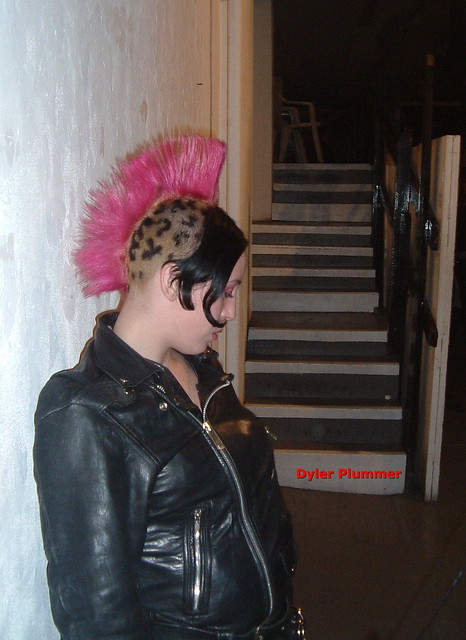 Punk rock girl..